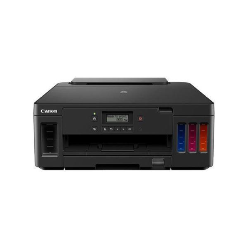 Canon PIXMA G5050 - Stampante - colore - Duplex - ink-jet - ricaricabile - A4/Legal - fino a 13 ipm (mono) / fino a 6.8 ipm (colore) - capacità 350 fogli - USB 2.0, LAN, Wi-Fi(n)